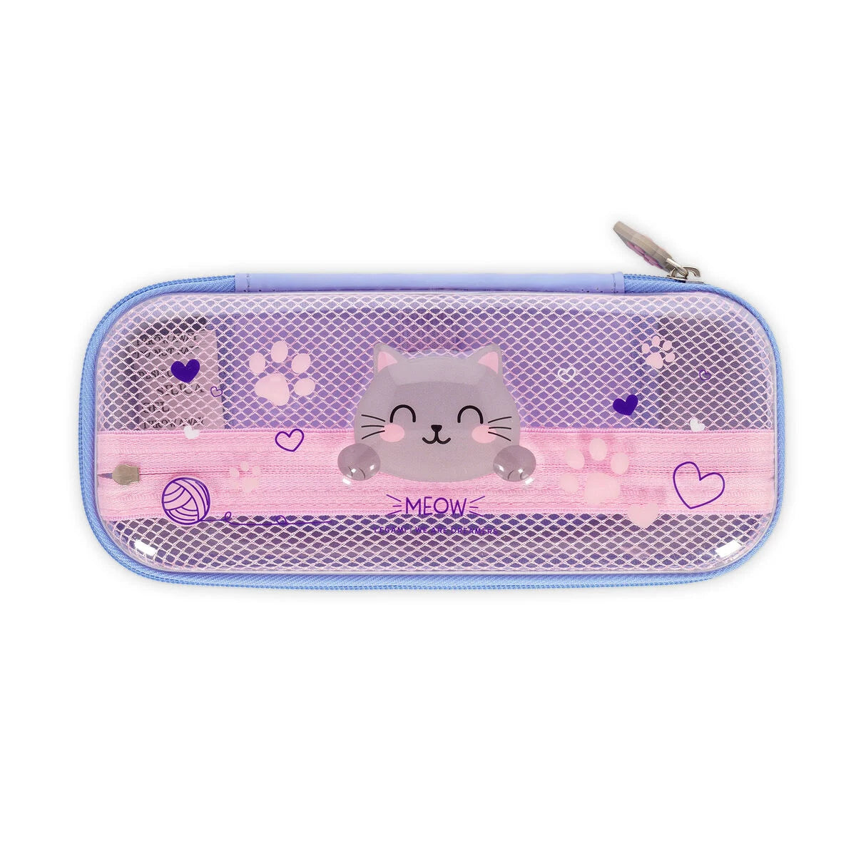 Trousse transparente rigide - Legami