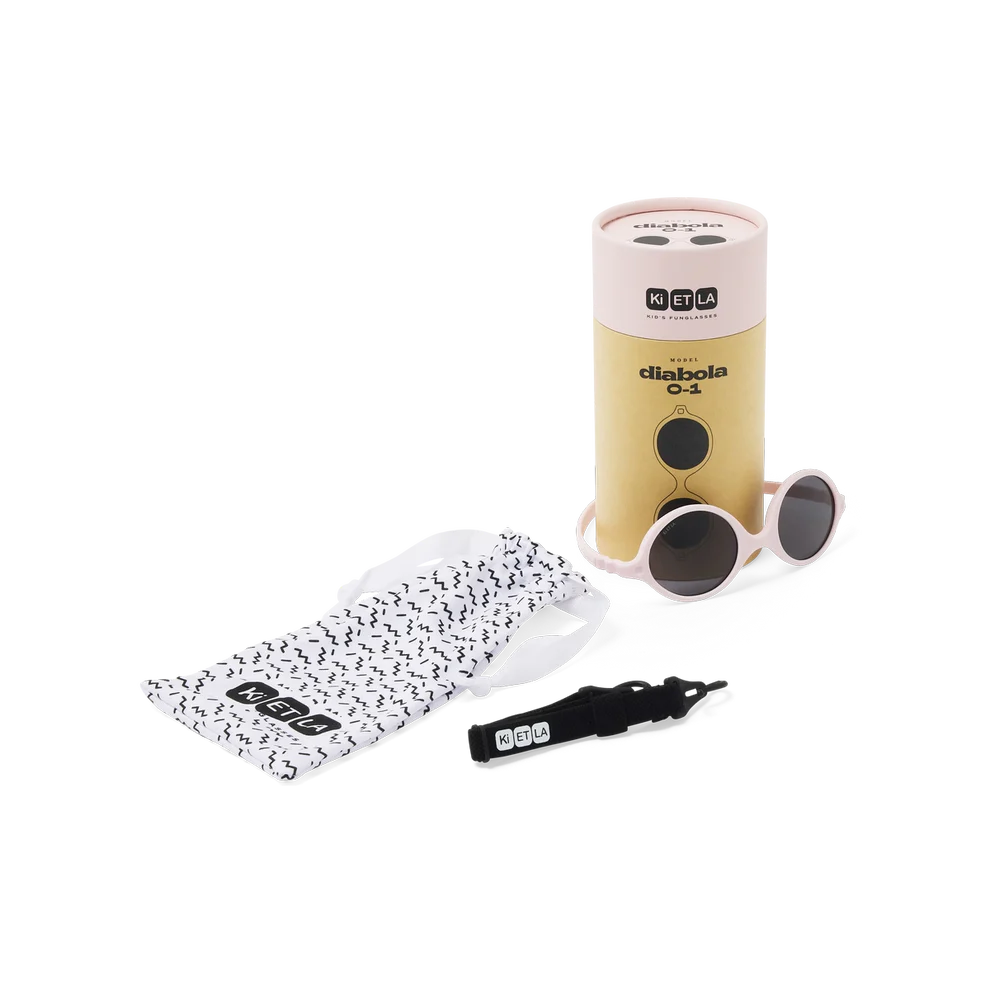 Lunettes diabola rose 0-1 an