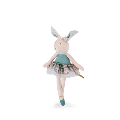 Petite peluche Lapin bleu - Moulin Roty