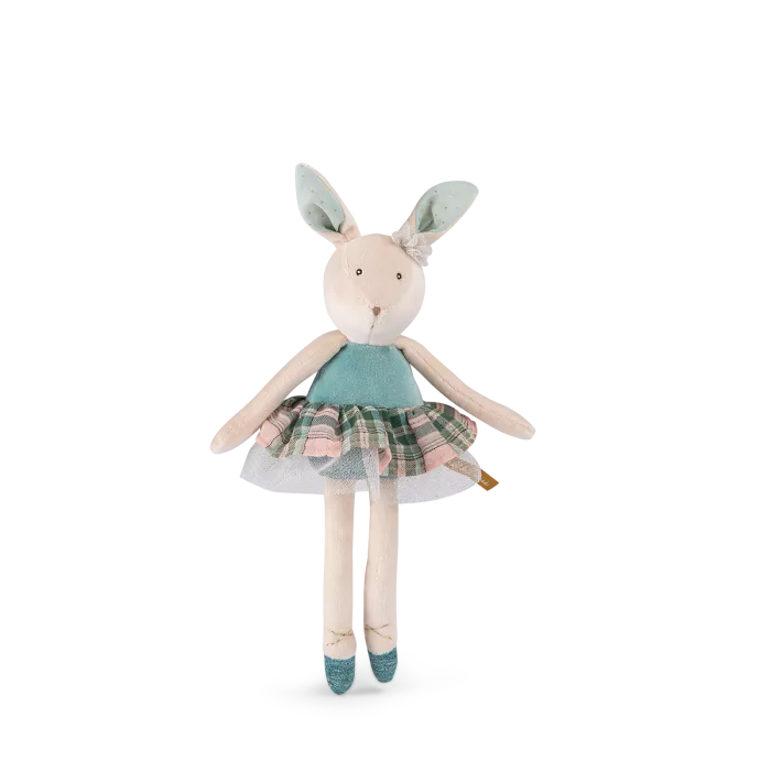 Petite peluche Lapin bleu - Moulin Roty