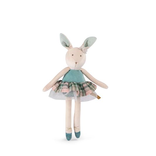 Petite peluche Lapin bleu - Moulin Roty