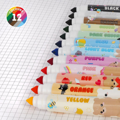 Set de 12 feutres Teddy Friends Legami