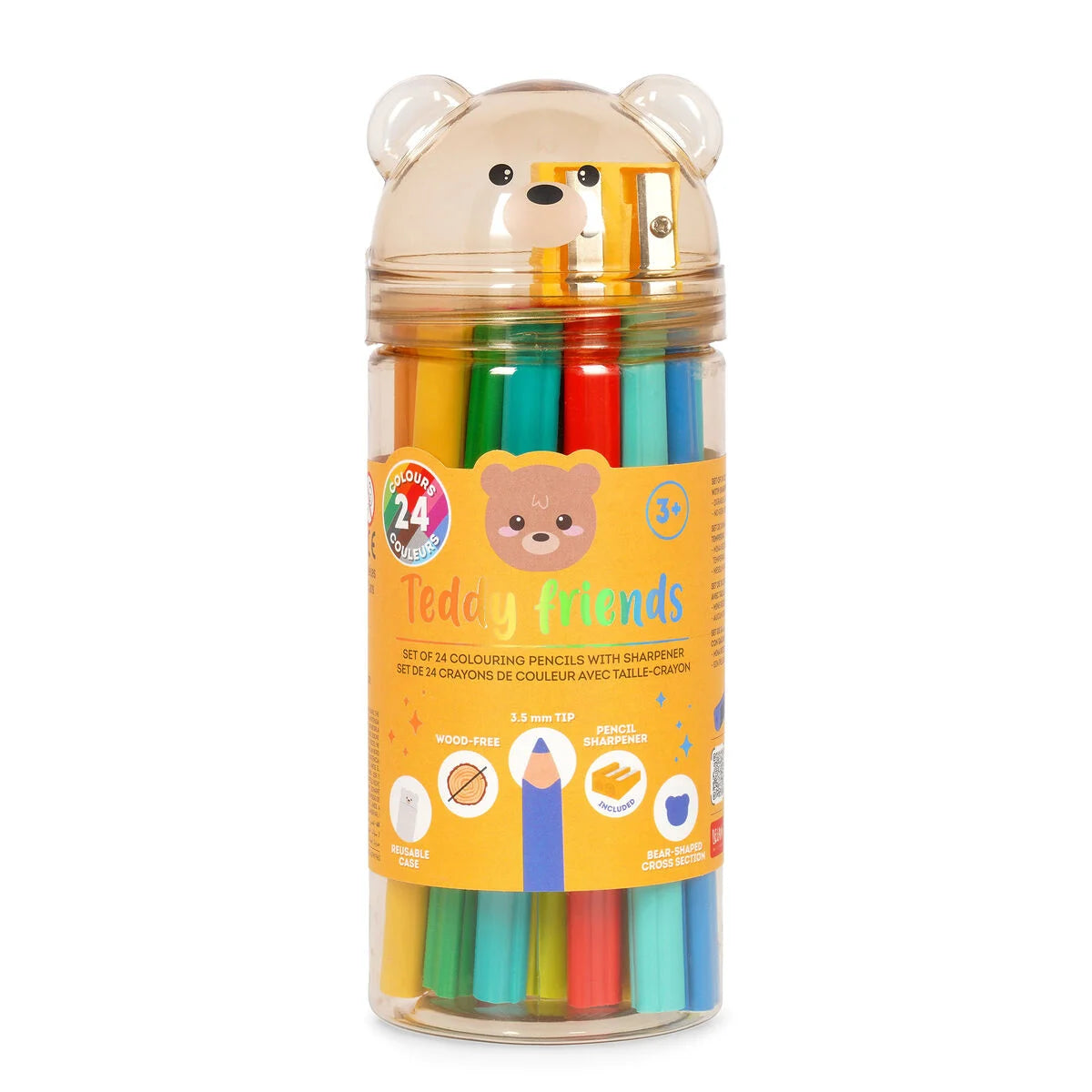 Crayons de couleur ours - Legami