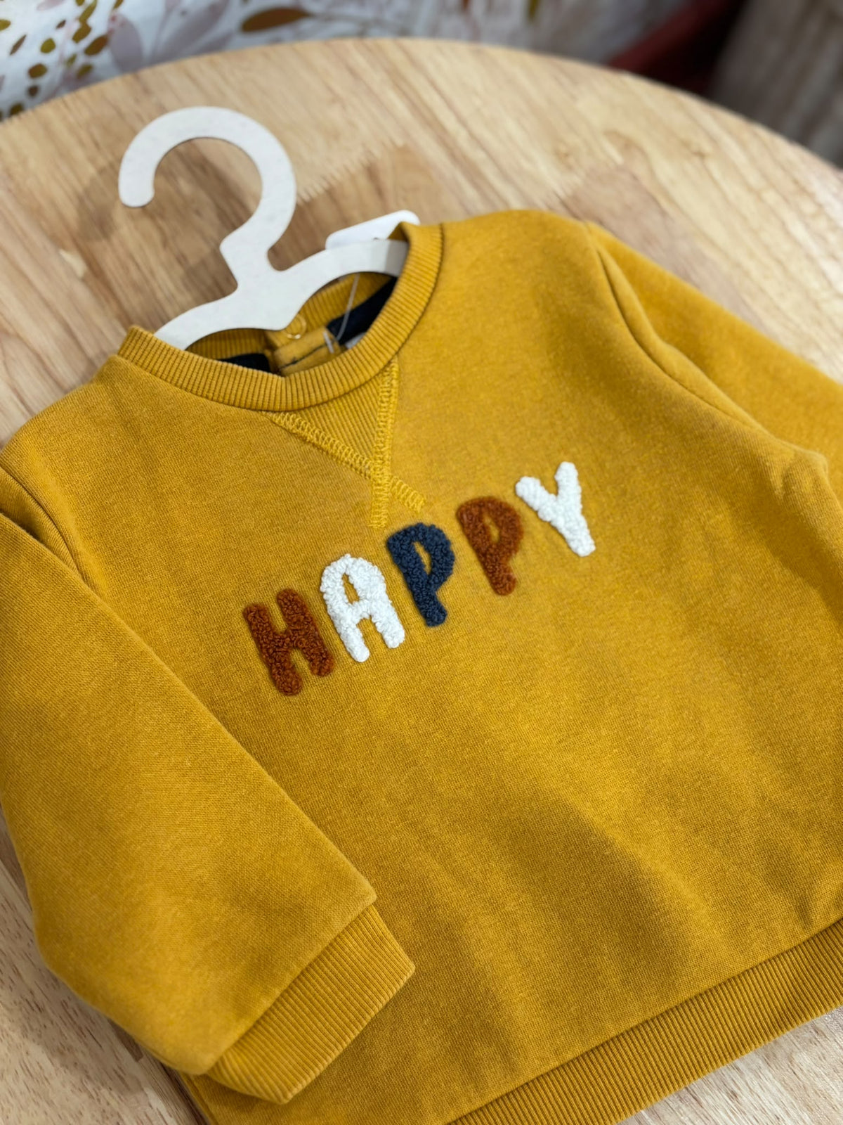 Pull "happy" - 6 mois - 68cm