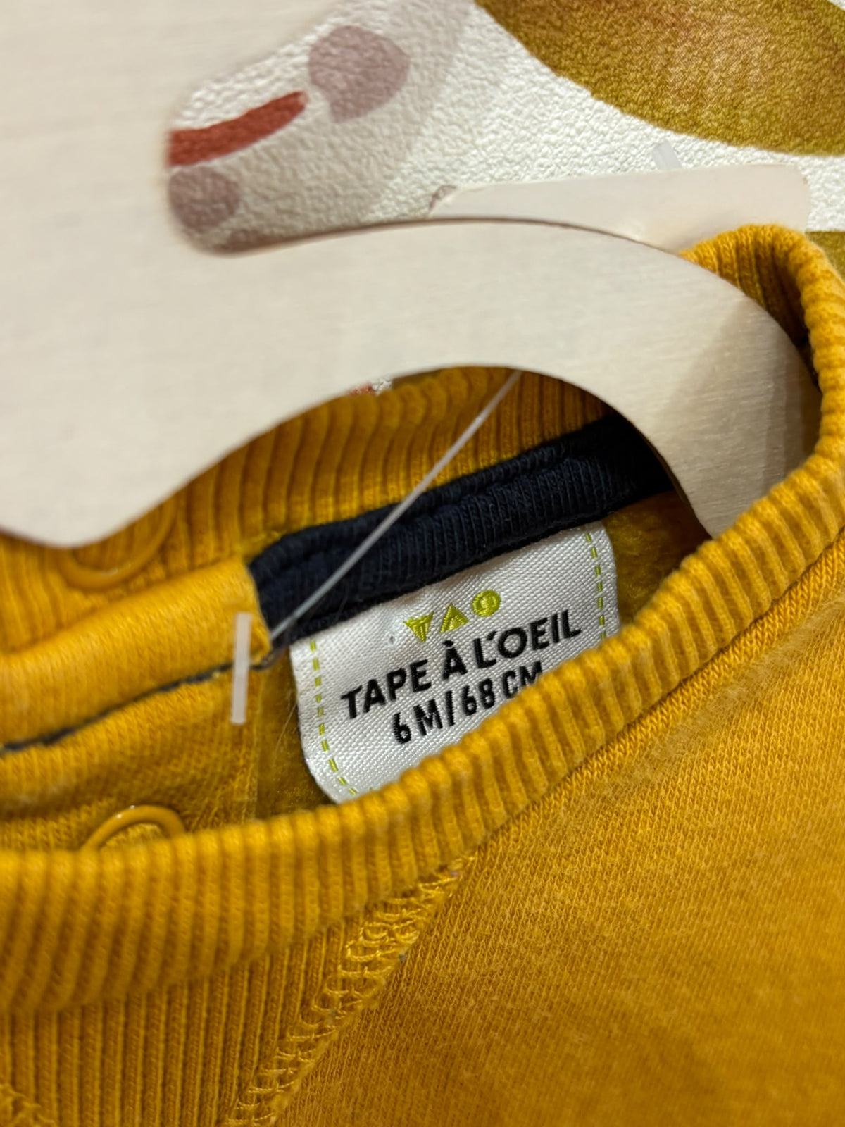 Pull "happy" - 6 mois - 68cm