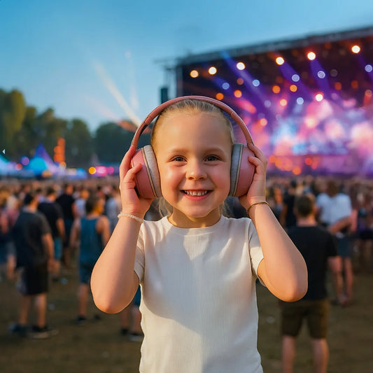 Casque anti bruit - rose