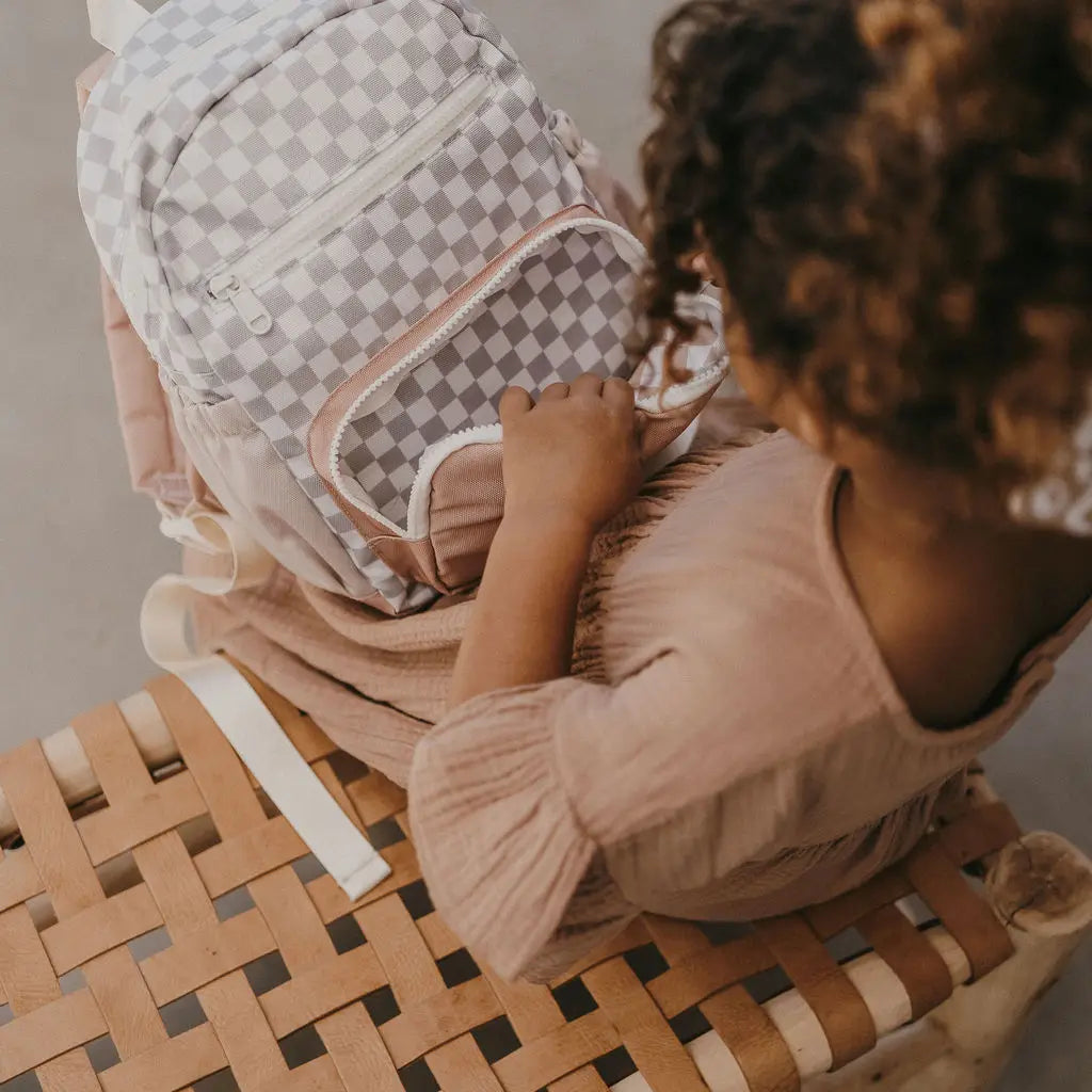 Sac à dos maternelle - petits carreaux