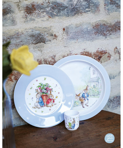 Assiette ronde bébé - Petit jour
