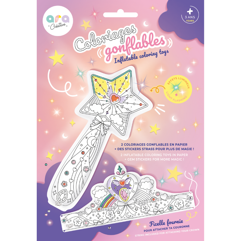 Coloriages gonflables - Ara créative
