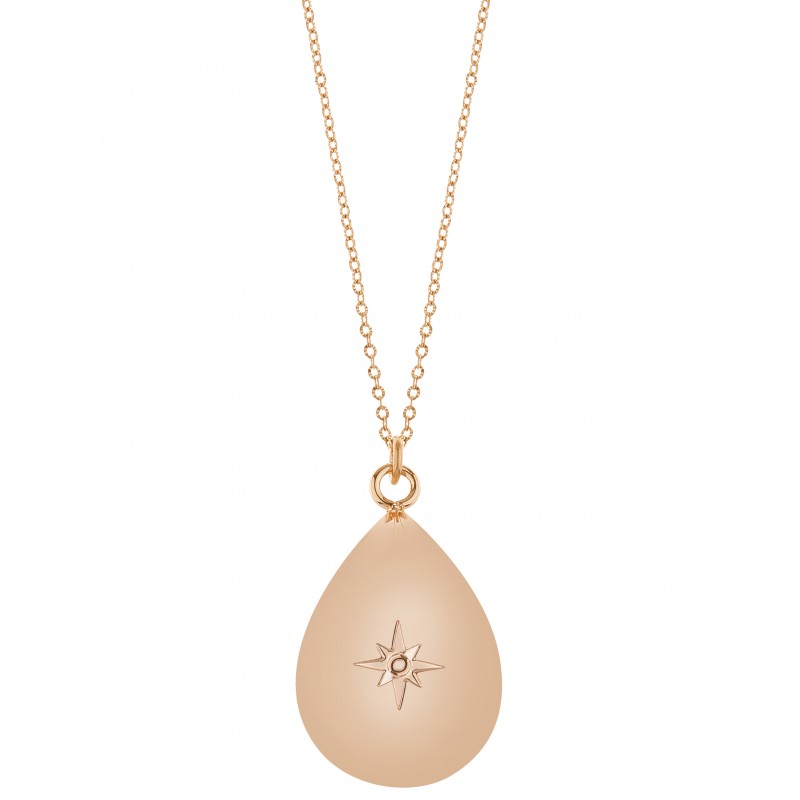 Bola de grossesse goutte étoile rose gold - Proud mama