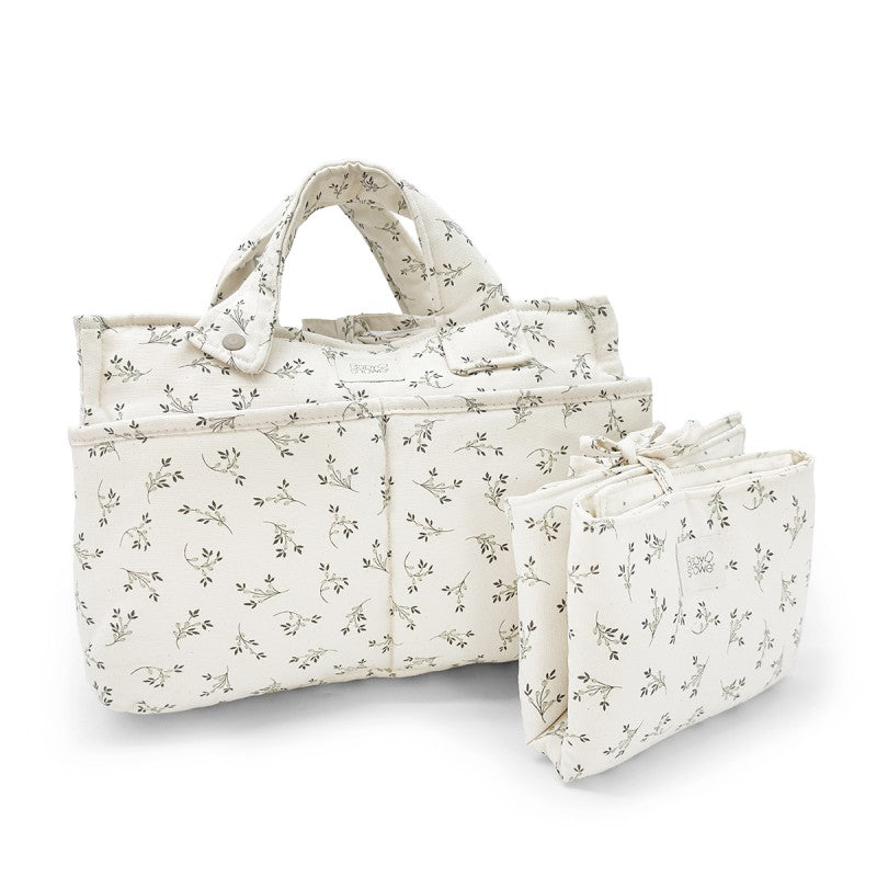 Sac à langer olive bloom  - Babyshower