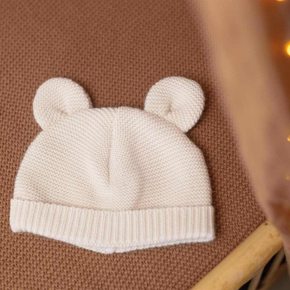 Bonnet maille naissance - 3kg7
