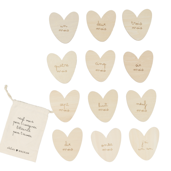Cartes étapes bois - Atelier Wagram