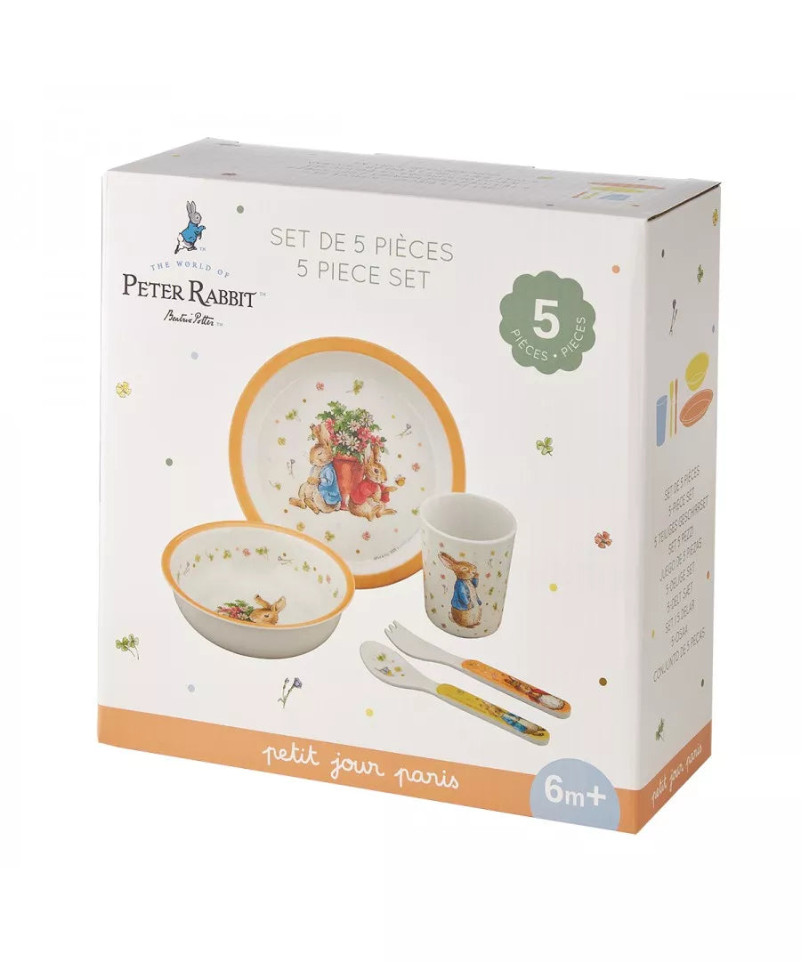 Coffret vaisselle 5 pièces - Petit jour