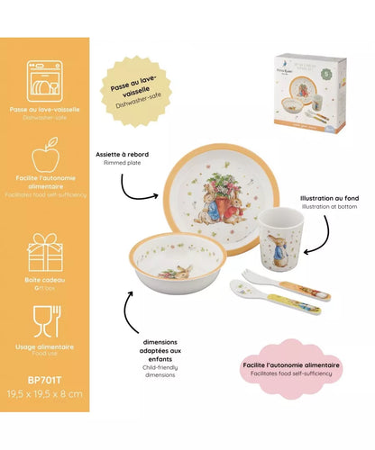 Coffret vaisselle 5 pièces - Petit jour