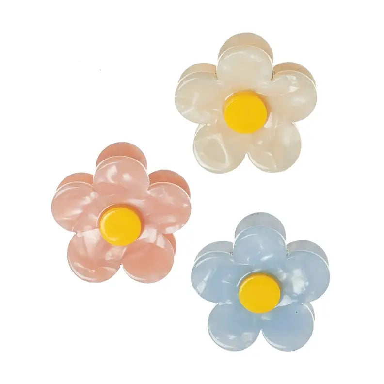 Pince fleur plastique x3 - Rockhula kids