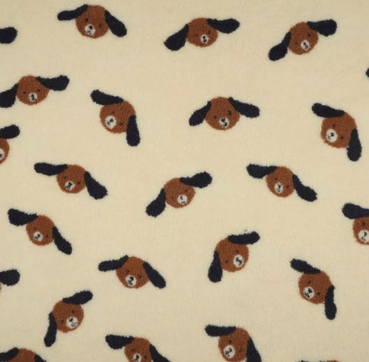 Gilet manches longues - tête de chien