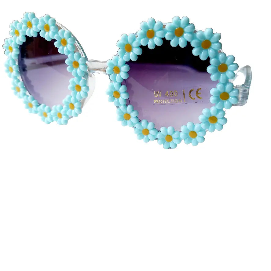 Lunettes de soleil fleur colorées - Happy by lies
