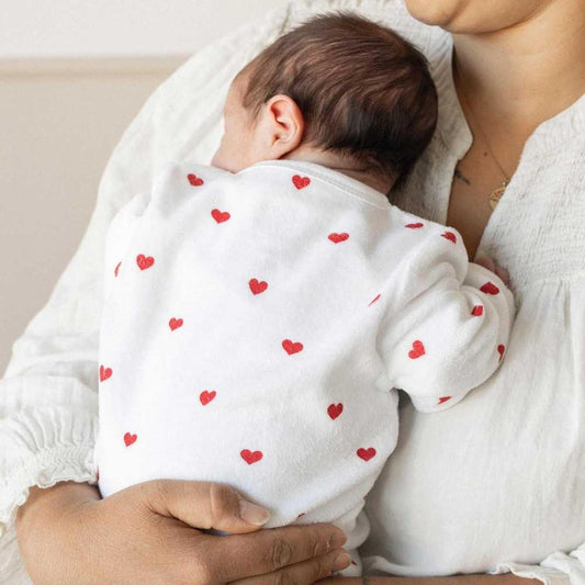 Pyjama velours coeur - 3kg7