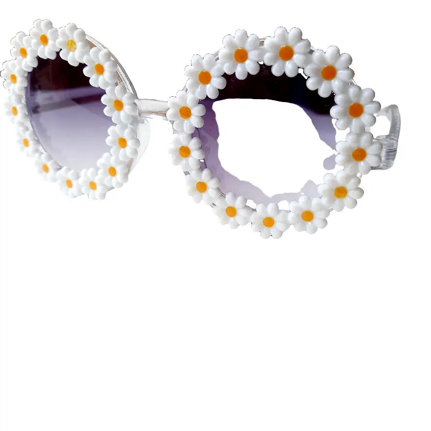 Lunettes de soleil fleur colorées - Happy by lies