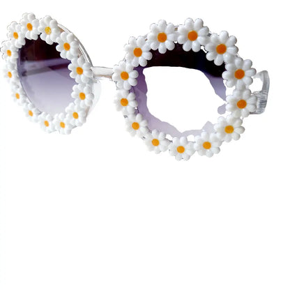 Lunettes de soleil fleur colorées - Happy by lies