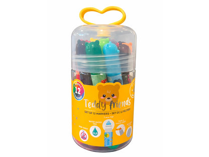 Set de 12 feutres Teddy Friends Legami
