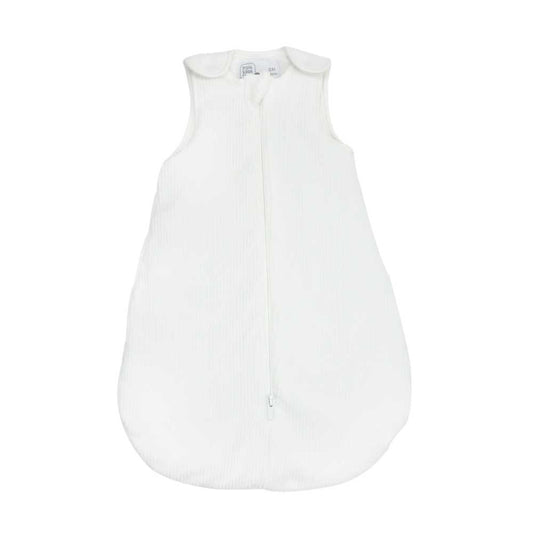 Gigoteuse naissance 0 mois - Velours côtelé blanche - 3kg7