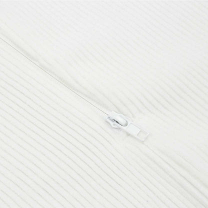 Gigoteuse naissance 0 mois - Velours côtelé blanche - 3kg7