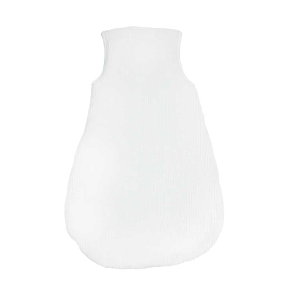 Gigoteuse naissance 0 mois - Velours côtelé blanche - 3kg7