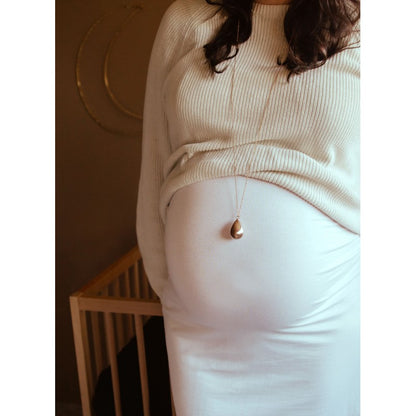 Bola de grossesse goutte rose gold - Proud mama
