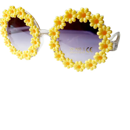 Lunettes de soleil fleur colorées - Happy by lies