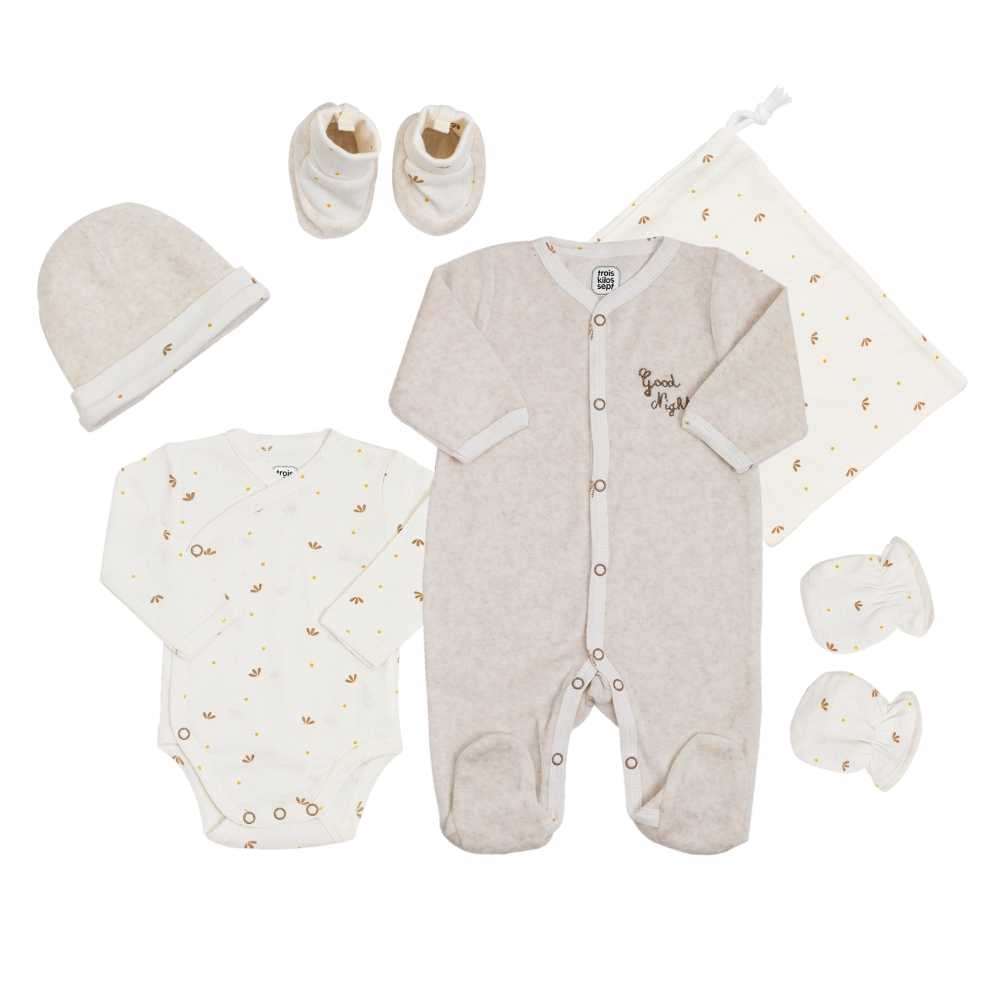 Kit naissance 6 pièces - 3kg7