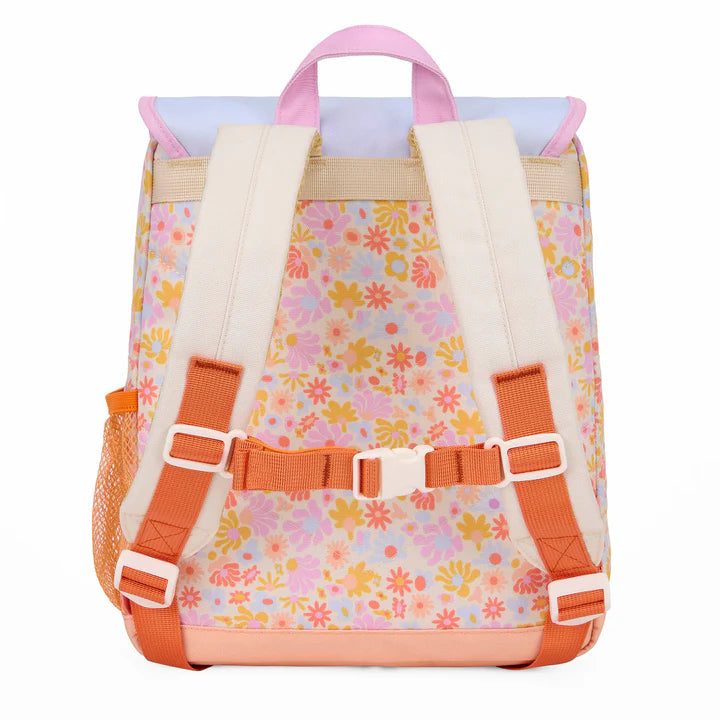 Sac à dos rétro flower - 2-5 ans