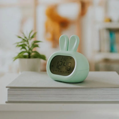 Réveil lapin - vert