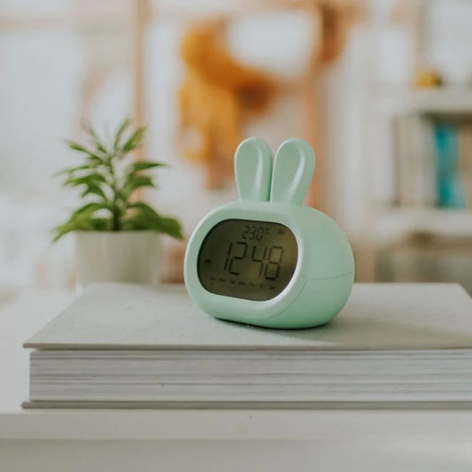 Réveil lapin - vert