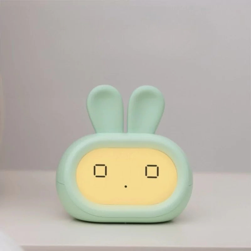 Réveil lapin - vert