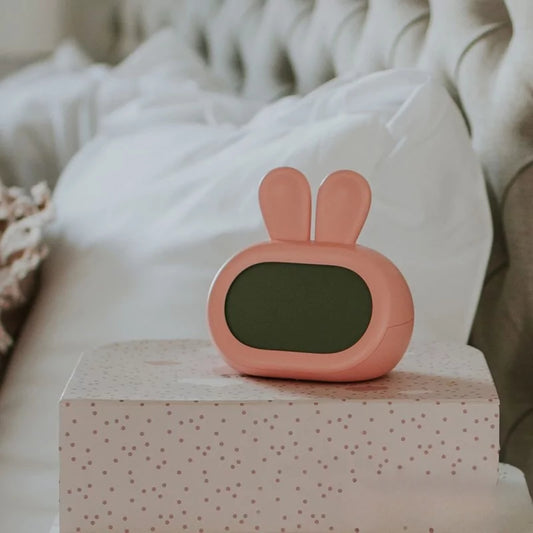 Réveil lapin - rose