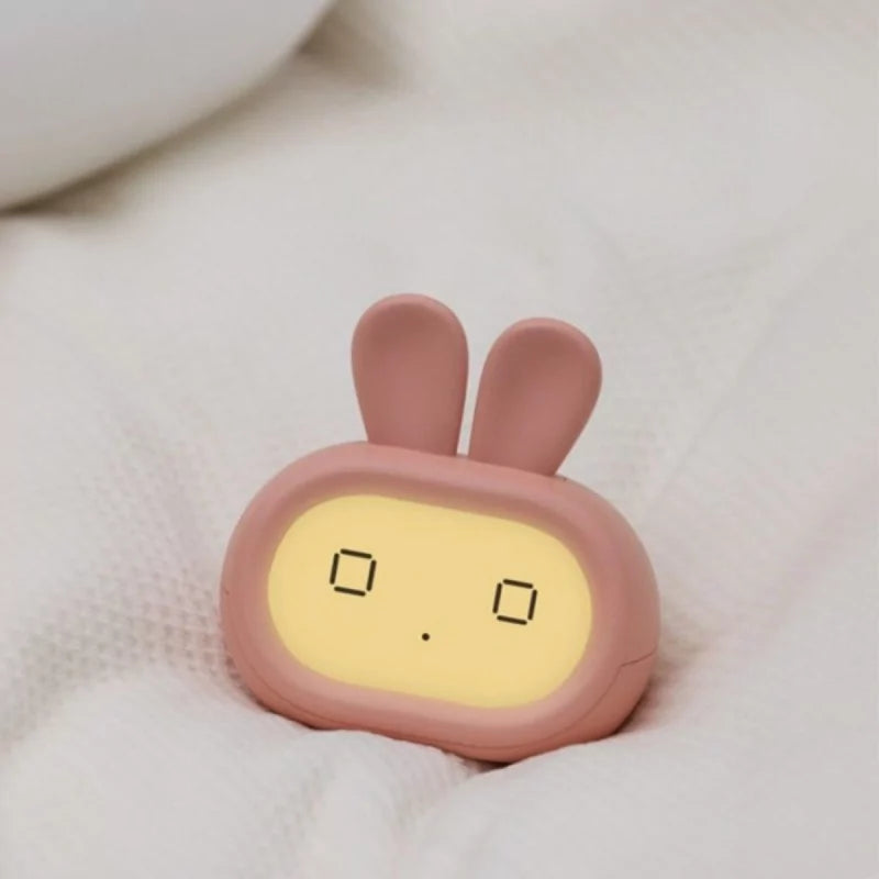 Réveil lapin - rose