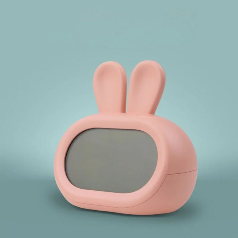 Réveil lapin - rose