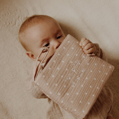Mini album photo en tissu - Atelier Wagram