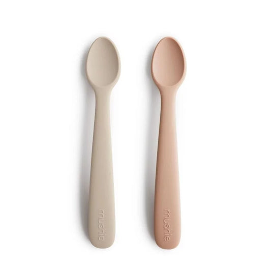 Cuillères lot de 2 - beige rose blush