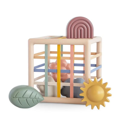 Boite élastique et formes - motricité