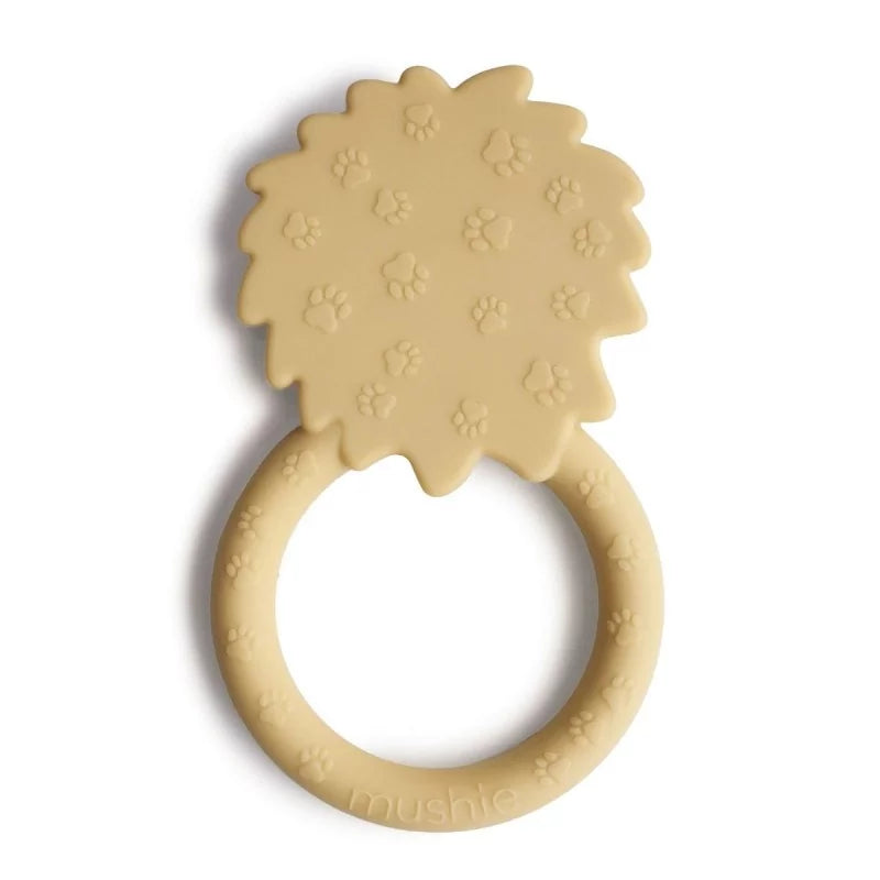 Anneau de dentition - lion jaune