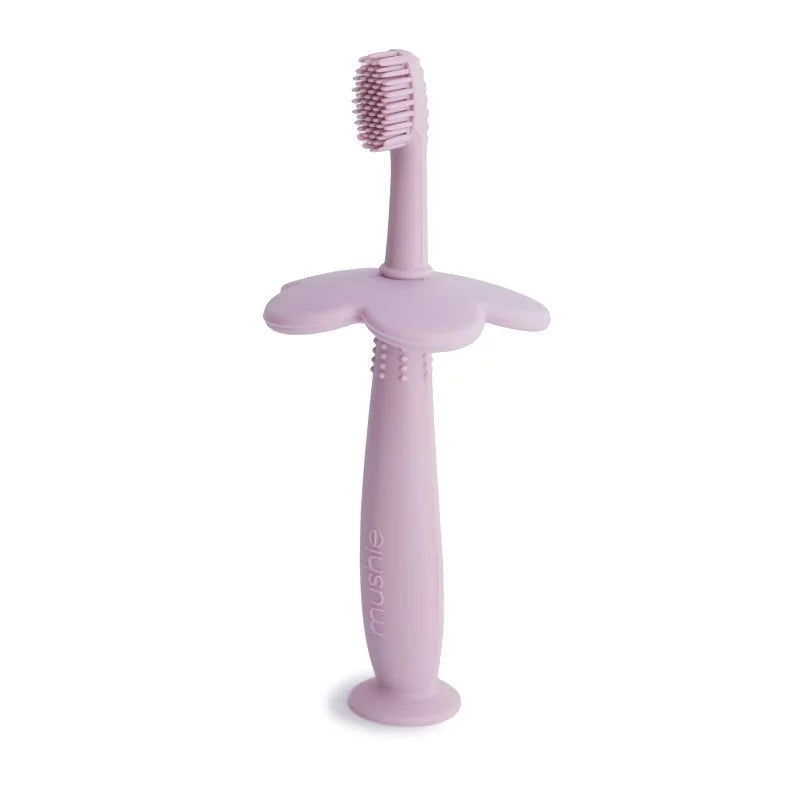 Brosse à dents silicone - rose