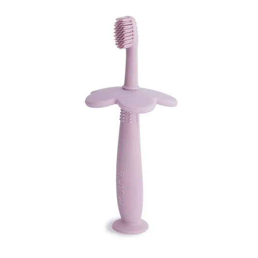 Brosse à dents silicone - rose