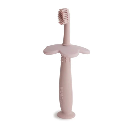 Brosse à dents silicone - blush