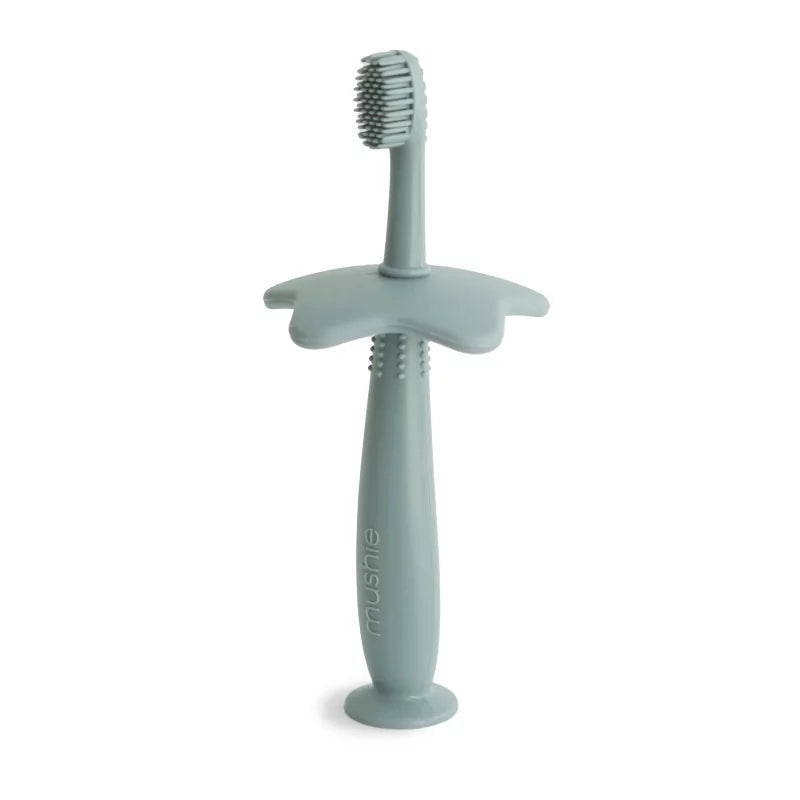 Brosse à dents silicone - vert