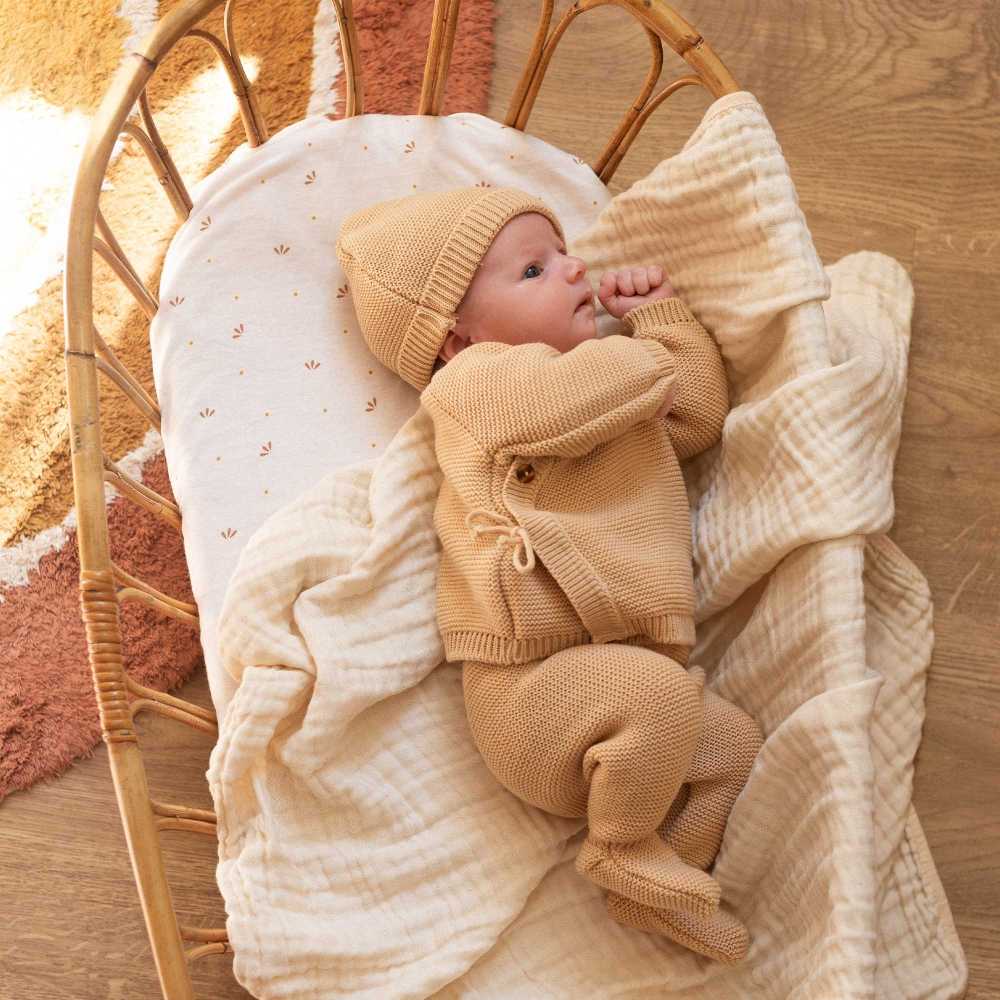Pantalon en maille naissance - 3 kilos 7