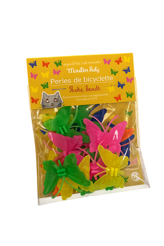 Perles de bicyclette - papillons