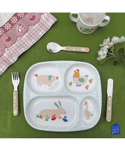 Assiette à compartiments - Petit jour